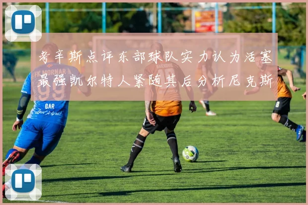 考辛斯点评东部球队实力认为活塞最强凯尔特人紧随其后分析尼克斯不足之处